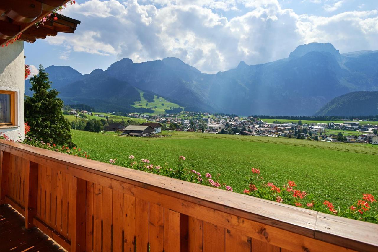 Apartmán Haus Panoramablick Abtenau Exteriér fotografie